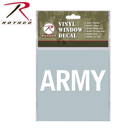 Rothco Military Vinyl Window Decal