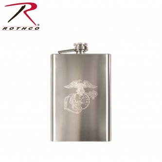 Rothco Engraved Stainless Steel Flasks