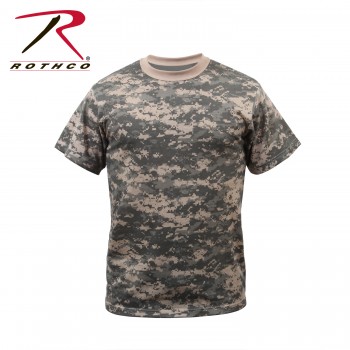 6376-4x Rothco ACU Digital Camo Military Digital Camouflage T-Shirt[4XL] 
