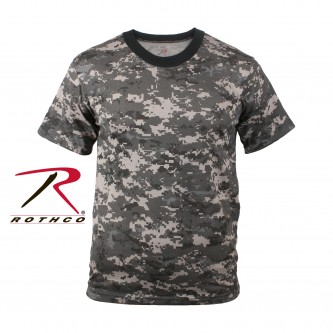 5961-2X Rothco Camo Military Style Digital Camouflage T-Shirt[Subdued Urban Digital Camo,2X-Large] 