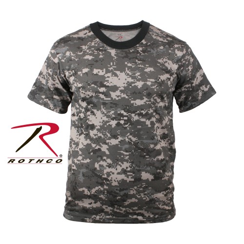 5960-l Rothco Subdued Urban Digital Camo Military Digital Camouflage T-Shirt[L] 