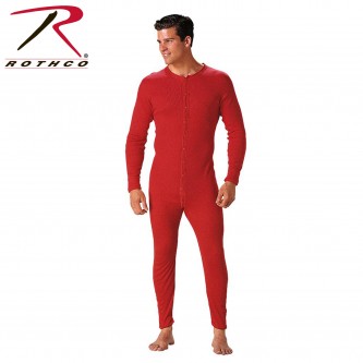 6463-2X  Rothco Red Union One Piece Long Sleeve Thermal Underwear[2X-Large] 
