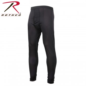 65020-S Rothco Military Gen III ECWCS Silk Weight Thermal Underwear Long Johns[Black Pant,S] 