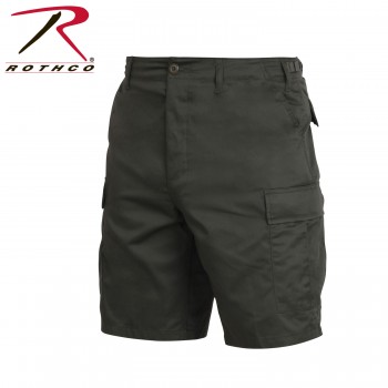 65200-S Rothco Solid Color Military BDU Cargo Shorts[Olive Drab,Small]