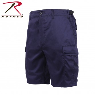65209-S Rothco Solid Color Military BDU Cargo Shorts[Navy Blue,Small] 