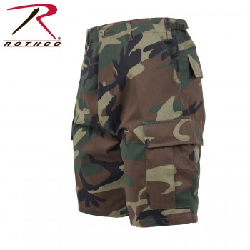 65214-3X Rothco Button Fly Camouflage Military BDU Cargo Shorts[Woodland Camo,3X-Large] 