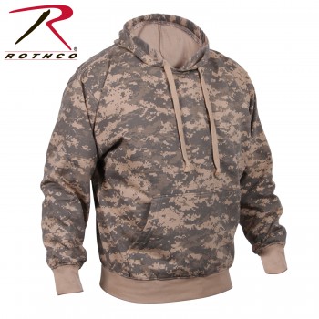 6595-M Rothco Camouflage Pullover Hoodie Sweatshirt 6595 6590[ACU Digital Camo,Medium] 