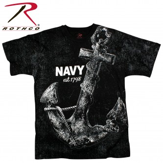Rothco Vintage 'Navy Anchor' T-shirt