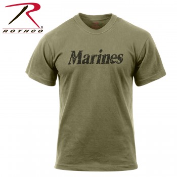 Rothco Distressed Marines T-Shirt