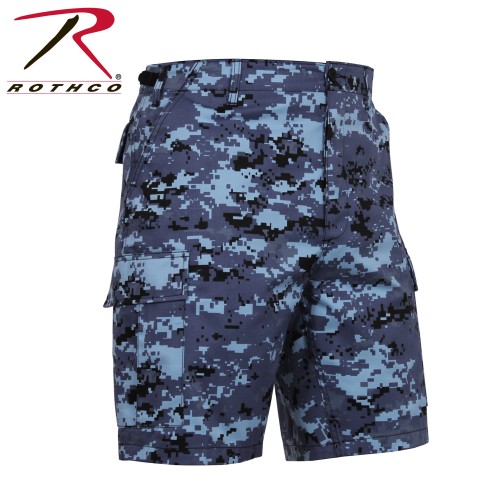 67315-3x Rothco Digital Camouflage Military BDU Cargo Shorts[Sky Blue Digital Camo,3X-Large] 