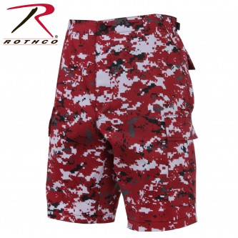 67414-2X BDU Cargo Shorts Digital Camouflage Military Rothco [Red Digital Camo,2X-Large] 