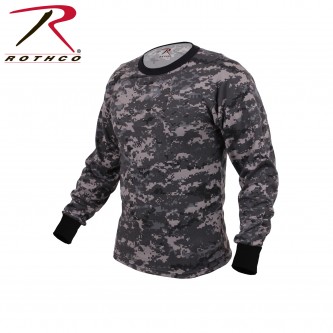 67781-3X Long Sleeve T-Shirt Camo Tactical Military Rothco [Subdued Urban Digital Camo,3X-Large] 