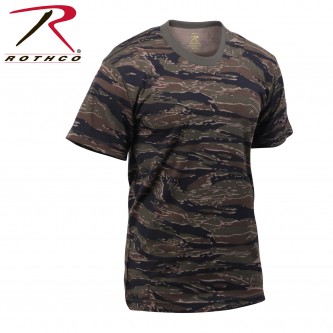 6787-M Rothco Military Style Tiger Stripe Camouflage T-Shirt[Tiger Stripe,Medium] 