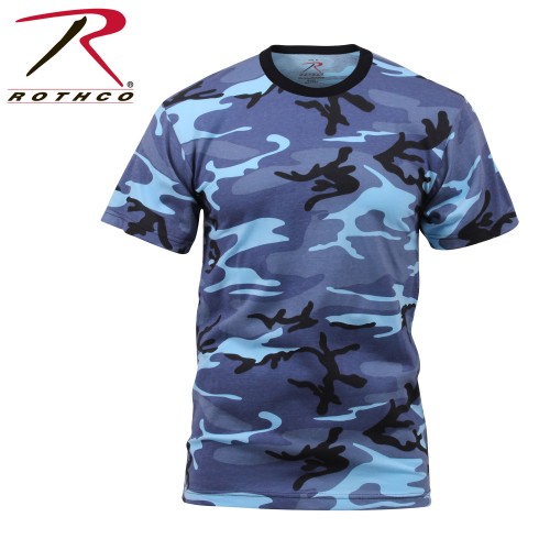 Rothco Colored Camo T-Shirts