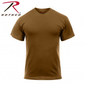 Rothco Solid Color Poly/Cotton Military T-Shirt