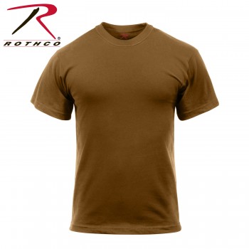 Rothco Solid Color Poly/Cotton Military T-Shirt