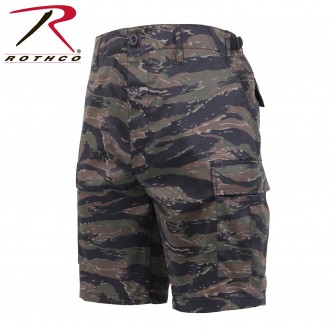 7087-3X BDU Cargo Shorts Button Fly Camouflage Military Rothco [Tiger Stripe Camo,3X-Large]