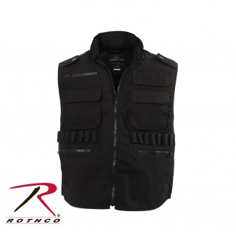 Rothco 7557-xl Brand New Black Military Tactical Ranger Vest With Hood[X-Large] 