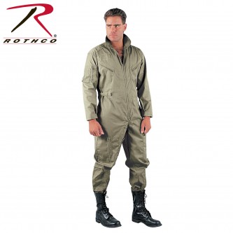 7662-M Rothco Air Force Style Military Flight Suit Camo Coveralls[M,Foliage Green] 