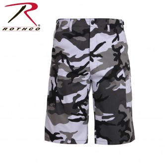7769-2x Rothco Long Length City Camo Military Cargo BDU Shorts[2X] 