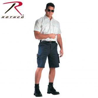 78221-2X Rothco Tactical 7 Pocket EMT & EMS Uniform Cargo Shorts[Navy Blue,2X-Large] 