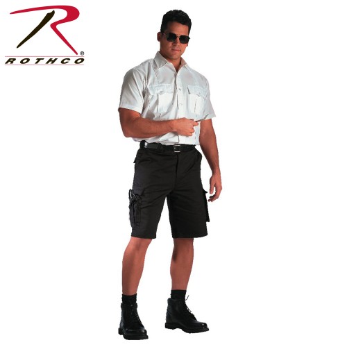 78231-L Rothco Tactical 7 Pocket EMT & EMS Uniform Cargo Shorts[Black,Large]