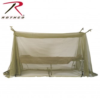 8073 Mosquito Netting No-See-Um Bug Protection Military Issue OD Rothco 8073 
