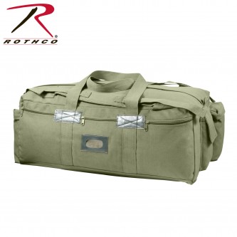 8136-od Rothco Heavy Weight Canvas Mossad Israeli Military Backpack Duffle Bag[Olive Drab] 