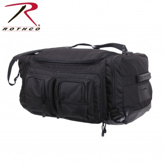 8149 Rothco Deluxe Law Enforcement Gear Bag, Black 