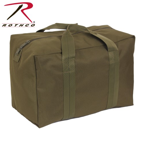 8161 Rothco GI Style Enhanced Military Tactical Camo Air Force Crew Bag [Olive Drab] 