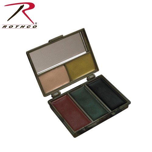 8205 Rothco Five-color Bark Camouflage Face Paint Compact 