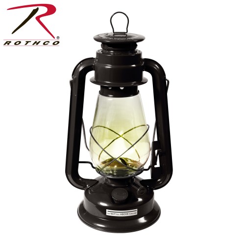 Rothco 845 New Kerosene Lantern Black 12