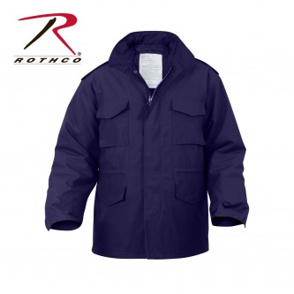 Rothco 8527 Navy Blue Size X-Small Military M-65 Field Jacket With Liner