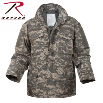 Rothco 8542-3X New ACU Digital Camouflage Military M-65 Field Jacket With Liner[3X-Large] 