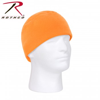 Rothco 8661 Safety Orange Polar Fleece Beanie Watch Cap