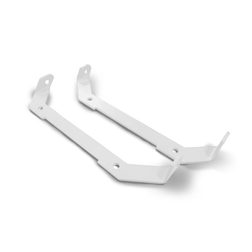 Fits Jeep Wrangler TJ, 1997-2006.  Lap Belt Mount.  Cloud White.  Made in the USA.