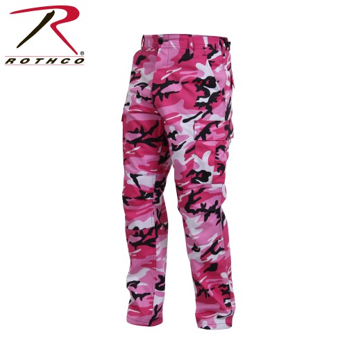 Rothco 8670-xs Pink Camo Military Cargo Polyester/Cotton Fatigue BDU Pants[X-Small] 