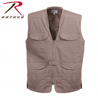 86702-3X Lightweight Professional Concealed Carry Vest Khaki Rothco 86700[3X-Large] 