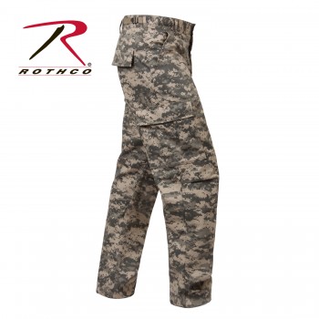 8685-XS BDU Cargo Pants Camouflage Tactical Military Combat Uniform Rothco[ACU Digital Camo PANTS,X-