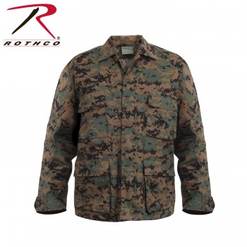 8691-2X Rothco Military Combat Camouflage BDU Tactical Cargo Pants Uniform[Woodland Digital Camo SHI