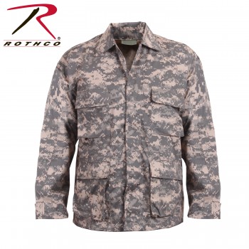 8695-XL Rothco Military Combat Camouflage BDU Tactical Cargo Pants Uniform[ACU Digital Camo SHIRT,X-