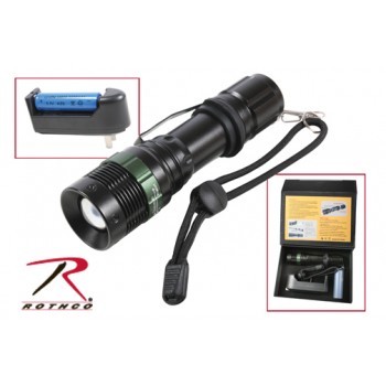 Rothco 3 Watt LED Flashlight With Charger