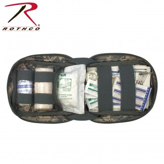 8766 Rothco MOLLE Military Tactical Medical Emergency Trauma Kit[ACU Digital Camo] 