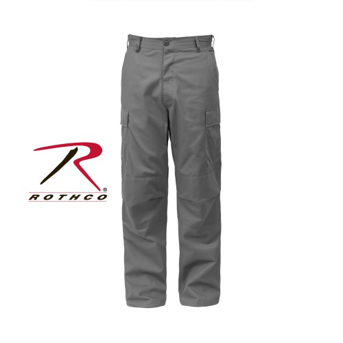 Rothco 8810-l Brand New Military Style BDU Cargo Grey Fatigue Pants[Large]
