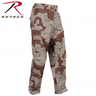 Rothco 8835 New Desert Camo Military Cargo Polyester/Cotton Fatigue BDU Pants[X-Large] 8835-XL 