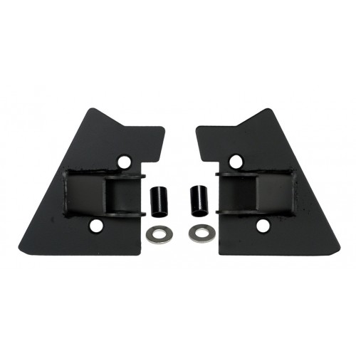 Mirror Relocation Brackets Pair for 97-02 Jeep Wrangler TJ.11025.02 Rugged Ridge. OE 857004