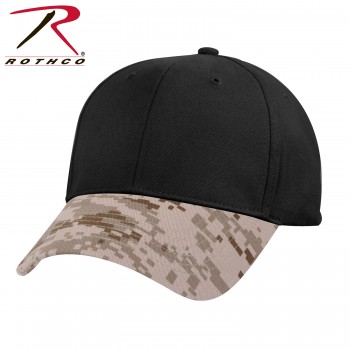 8879 Desert Digital Two Tone Camo Deluxe Low Profile Cotton Baseball Cap Rothco 8879 