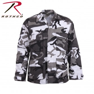 8883-2X Rothco Military Combat Camouflage BDU Tactical Cargo Pants Uniform[City Camo SHIRT,2X-Large]