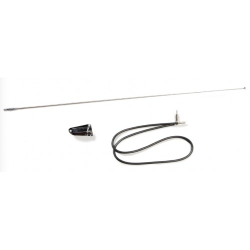 AM/FM Radio Antenna Kit Chrome Base & Mast for Jeep CJ5 CJ7 CJ8 Wrangler YJ