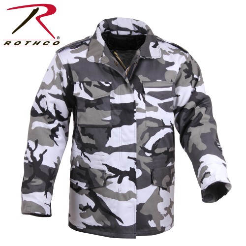 Rothco 8994-S Brand New City Camo Military M-65 Field Jacket With Liner[Small] 
